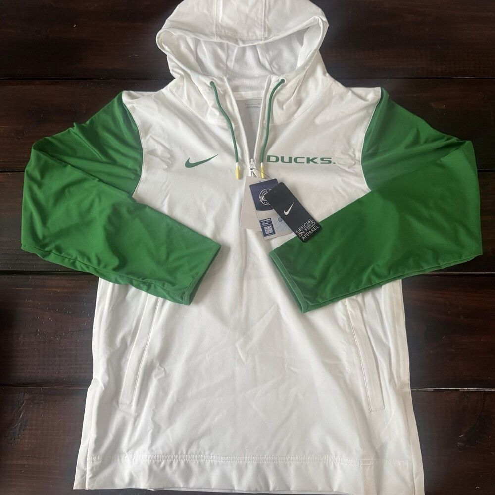 Nike Oregon Ducks Pre Game Player Issue Hoodie Jacket